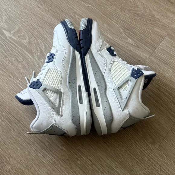 AIR JORDAN 4 RETRO “MIDNIGHT NAVY” - Picture 4 of 6